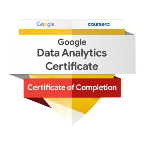 Google Data Analytics Professional Certificate Badge
